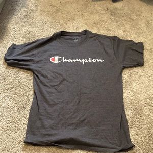 Brand new dark grey/ granite heather classic T champion shirt